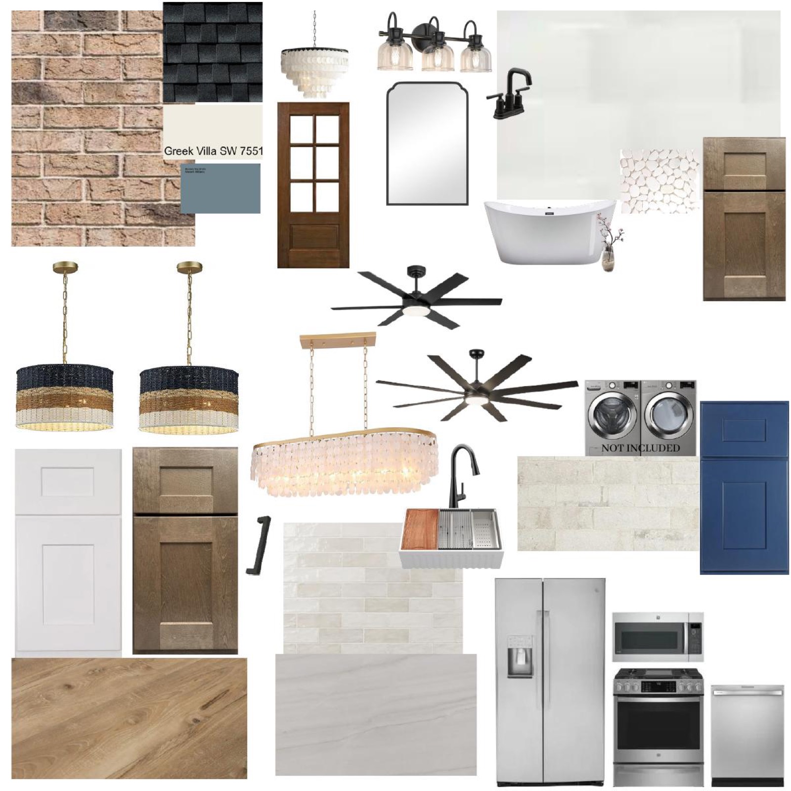 Finish selections for 1617 Moore Street in Niceville